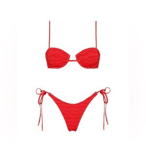 MALA-MATO red triangl bikini…  NEVER WORN